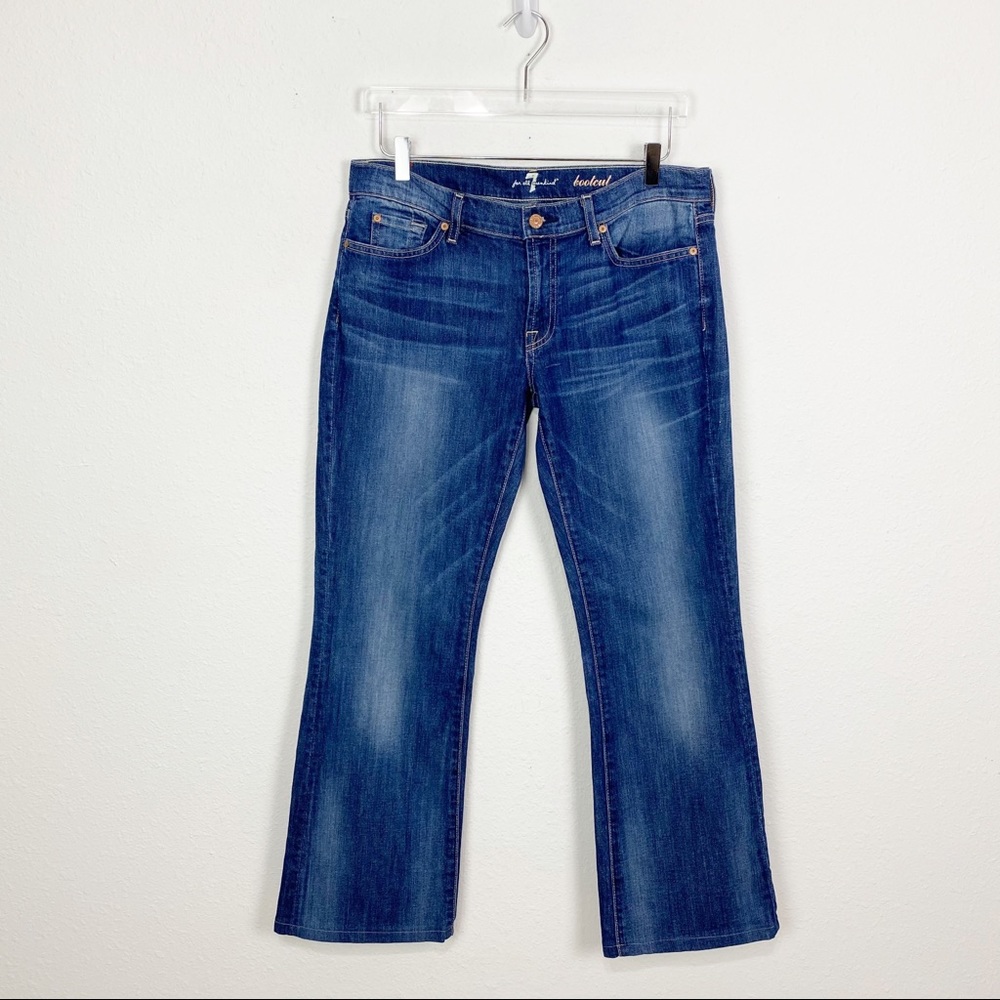 7 For all mankind boot cut jeans